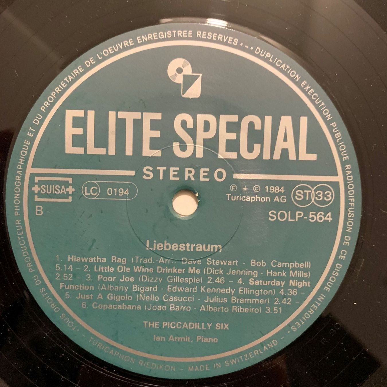Schallplatten: PICADILLY SIX & ONE / LIEBERSTRAUM – Gebraucht aus Sarnen von m-basic 3