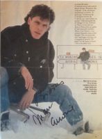 Marc Lavoine Autogramm signiert Magazinbild 20x30cm