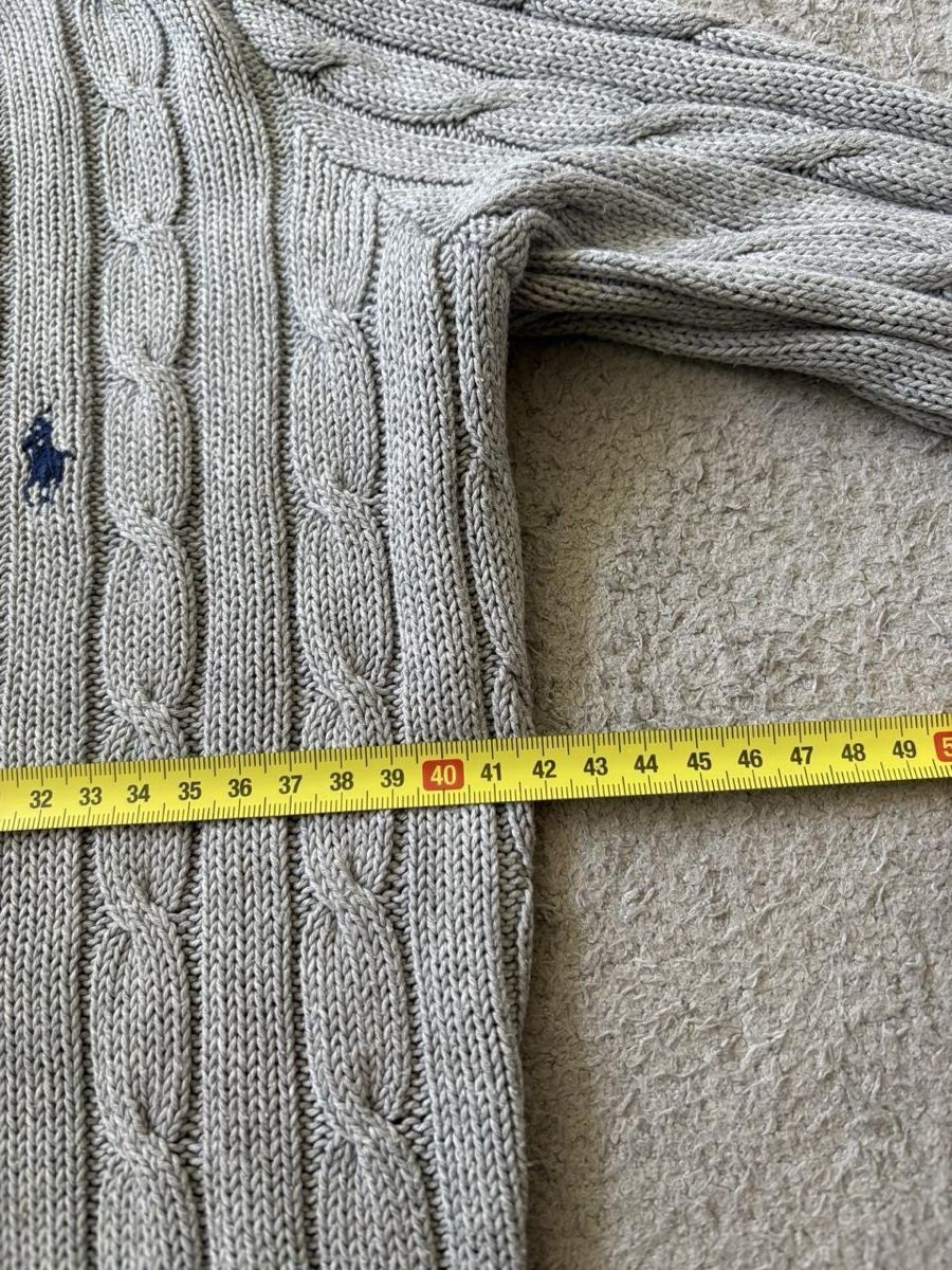 Ralph Lauren Maglioni & Felpe: Ralph Lauren Pullover, Strick, Grau, Grösse M - Herbst! – Nuovo (secondo la descrizione) da Basel venduto da archive. 5