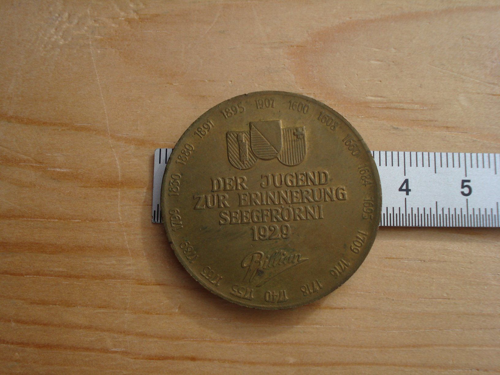 Medaillen: (BM) Médaille N°97 – Gebraucht aus Erlach von Net-Coins 1
