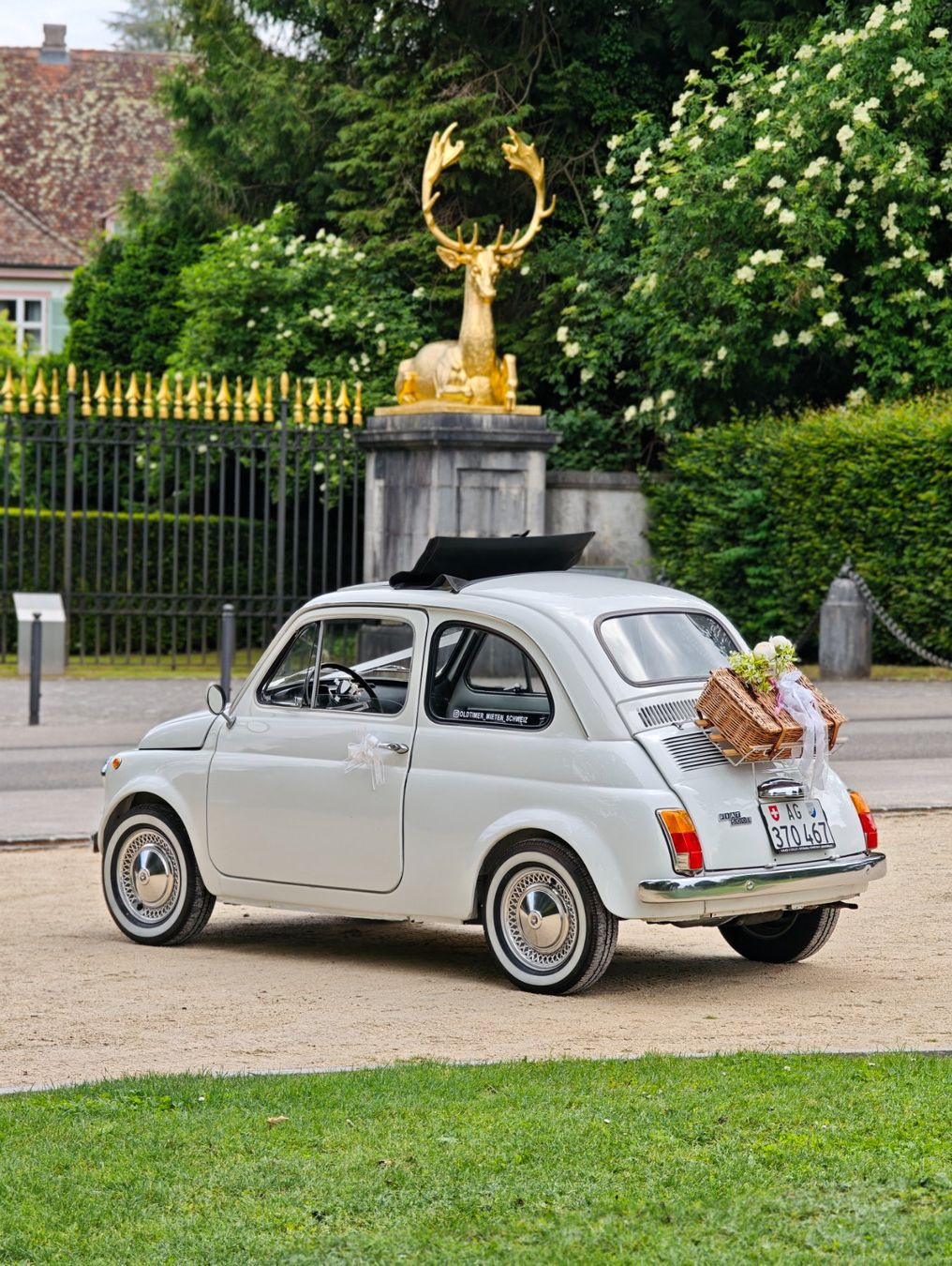 Buoni: FIAT 500 Oldtimer "Mieten" -  für jeden Anlass ein Highlight – Usato da Dottikon venduto da Mobih 3