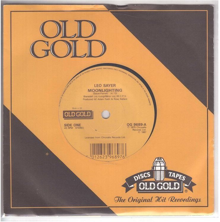 Vinyles: Leo Sayer  --  Moonlighting   Single7 – D'occasion à Rheinau par thespecials