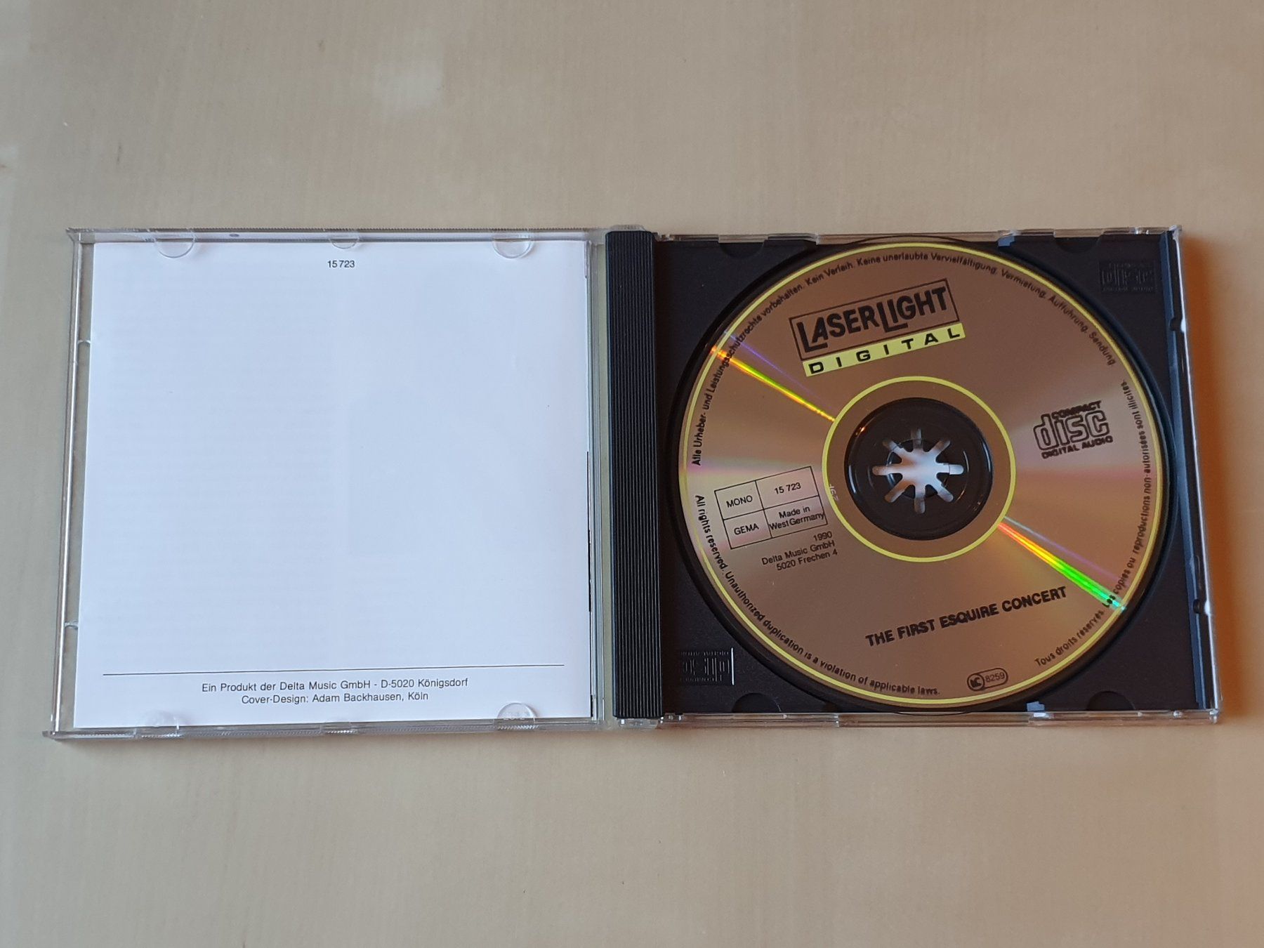 CD: The First Esquire Concert – Usato da Stansstad venduto da collectorsshop 2