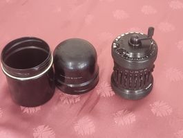 Rechenmaschine Contina Curta Typ I mit Etui Liechtenstein 