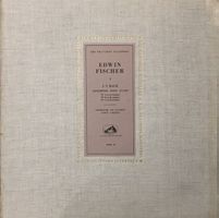 Bach – Klavierkonzerte Nr. 1, 4 & 5  (LP,1957,Edwin Fischer)