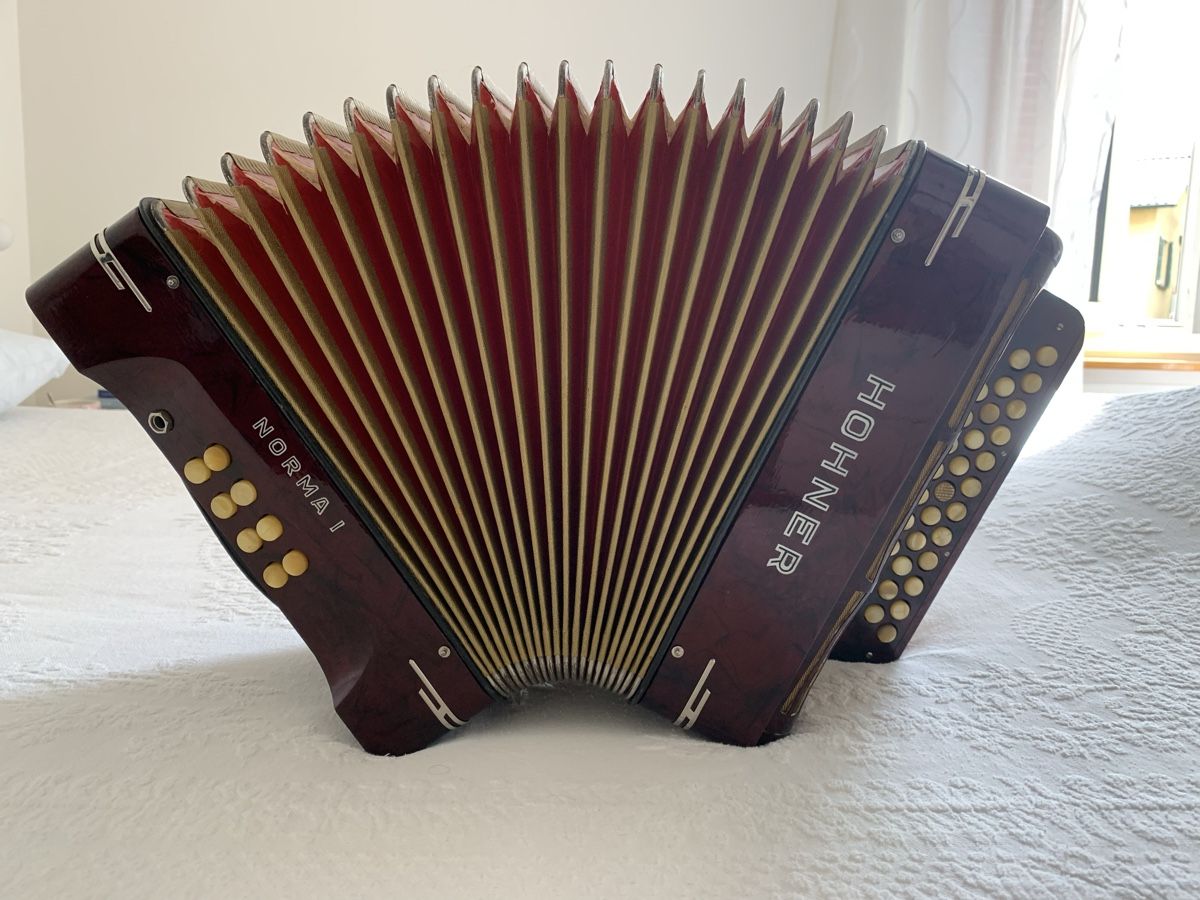 Hohner Strumenti musicali: Diatonische Handorgel / Concertina en Sol – Usato da Zürich venduto da Olimpied 2