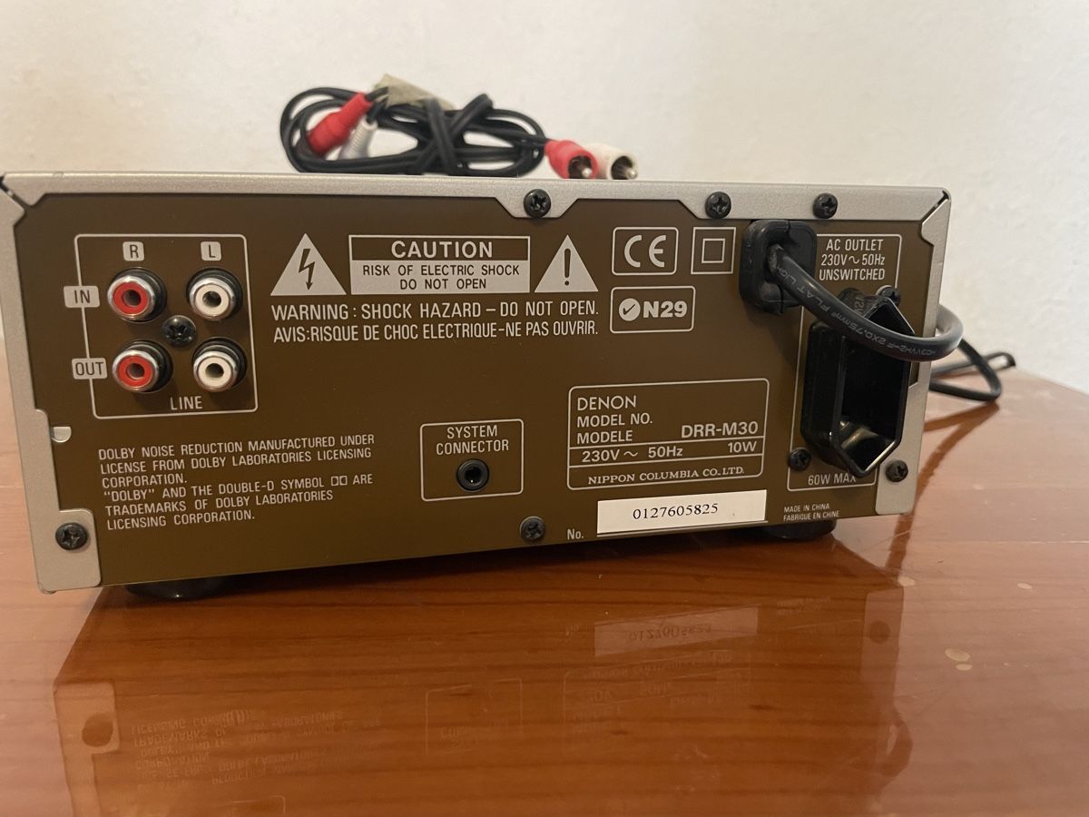 Denon Lettore multimediale & Streamer: Denon DRR-M30 Kassettendeck – Usato da Zürich venduto da semi16 5
