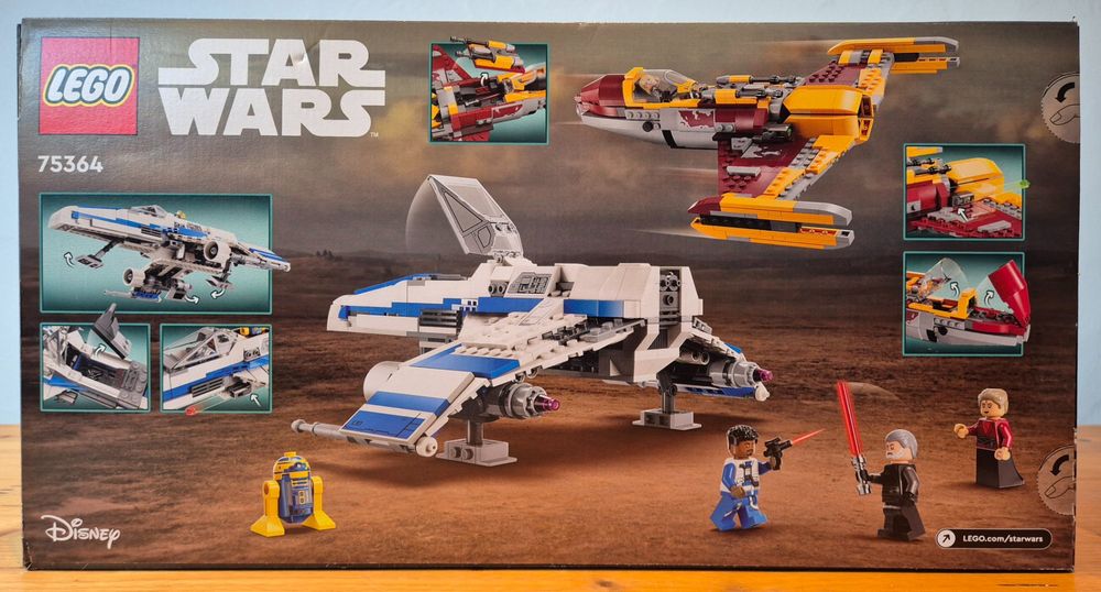 Lego 75364: New Rep. E-Wing vs. Shin Hatis Starfight. - OVP (Neu und ...