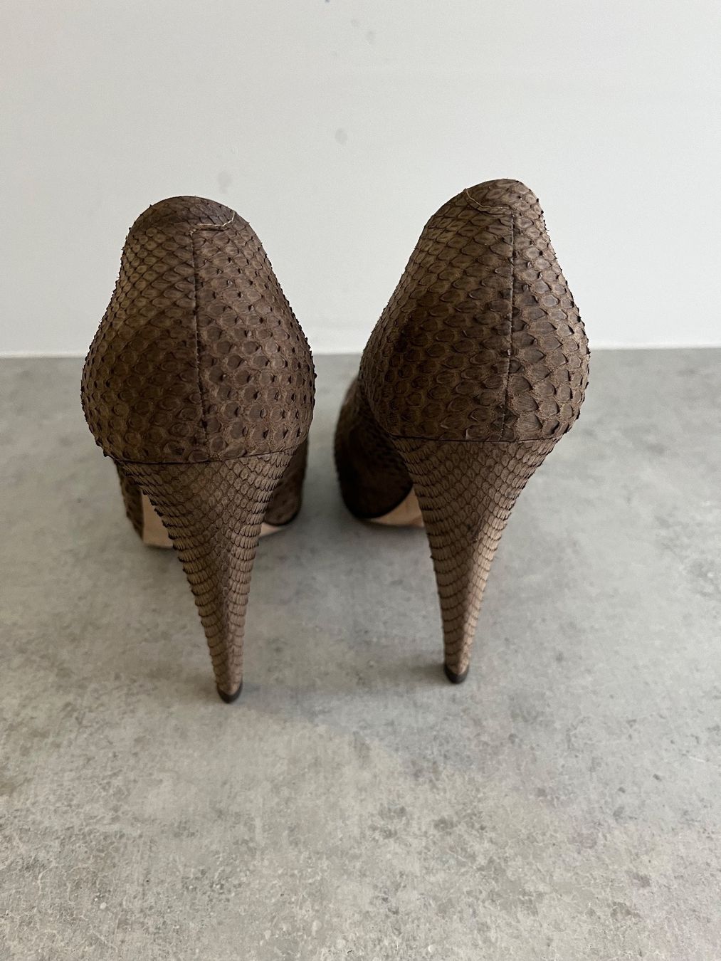 Bally Damenschuhe: BALLY Heels Python, Gr. 38.5 - NP: 795.- – Neu (gemäss Beschreibung) aus Zollikofen von spunk65 7