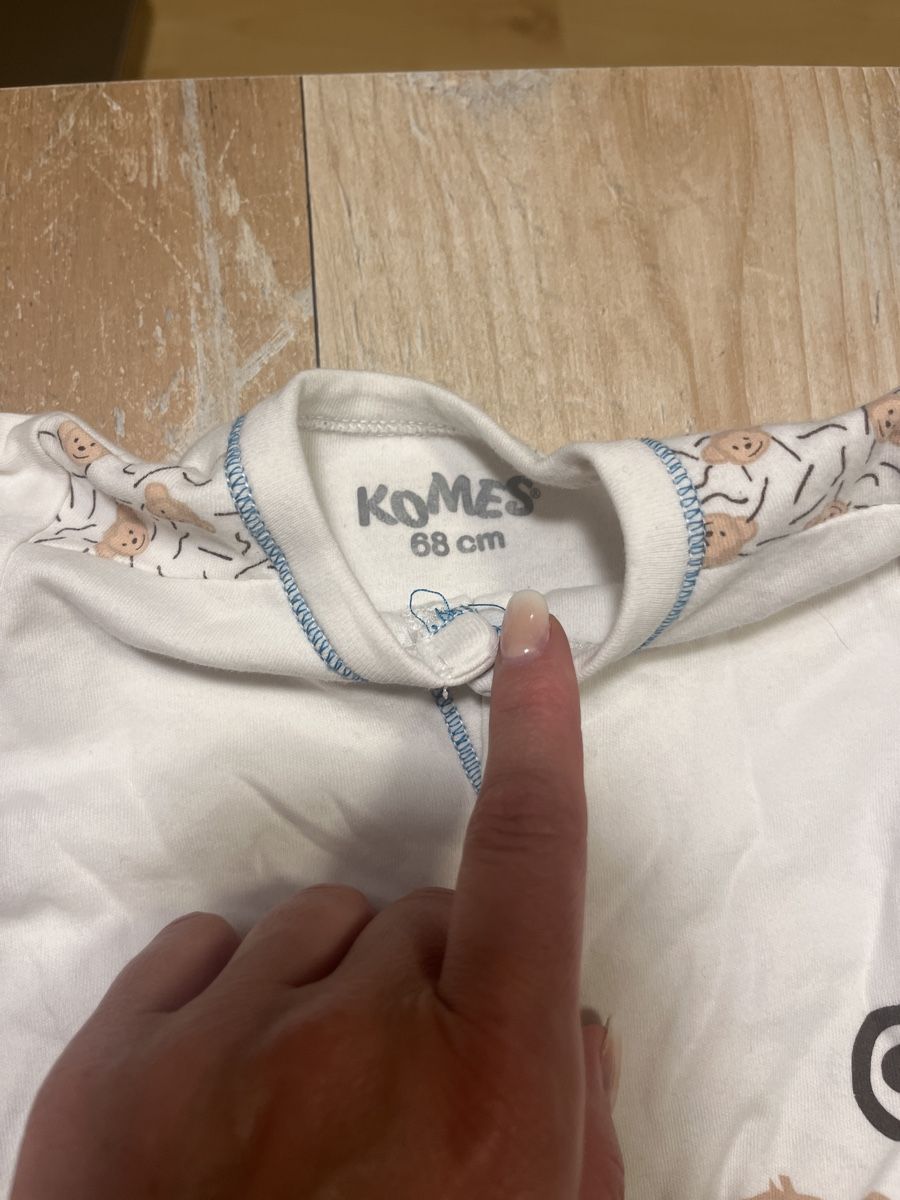 Pigiama & Simili: Süsser Baby Pyjama Gr. 68 Weiß – Usato da Kaisten venduto da Wavechip 1