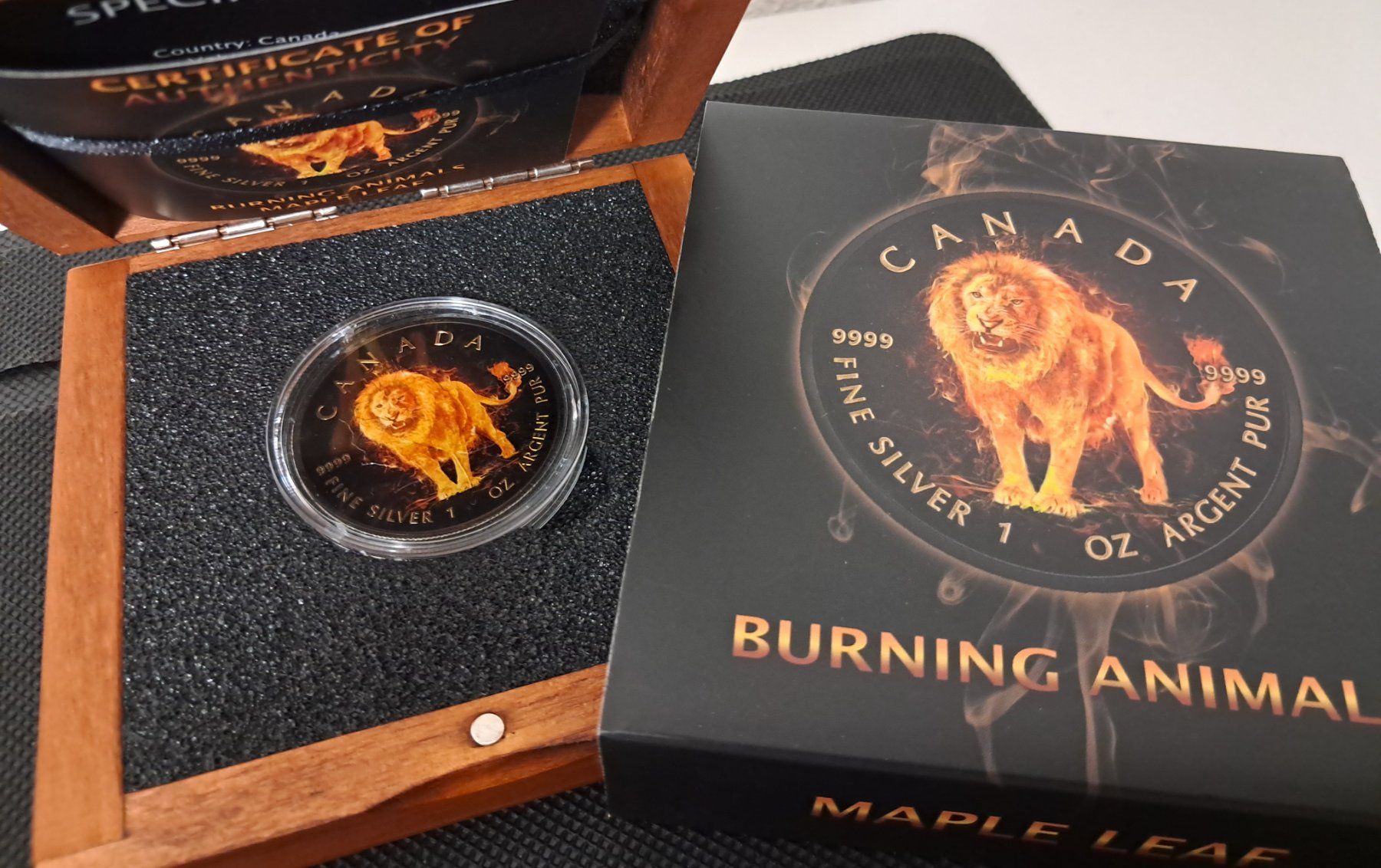 Alle Münzen: 1 OZ Silber Maple Leaf 2018, Auflage: 500 Stk – Neu (gemäss Beschreibung) aus Weinfelden von shopping-island 2