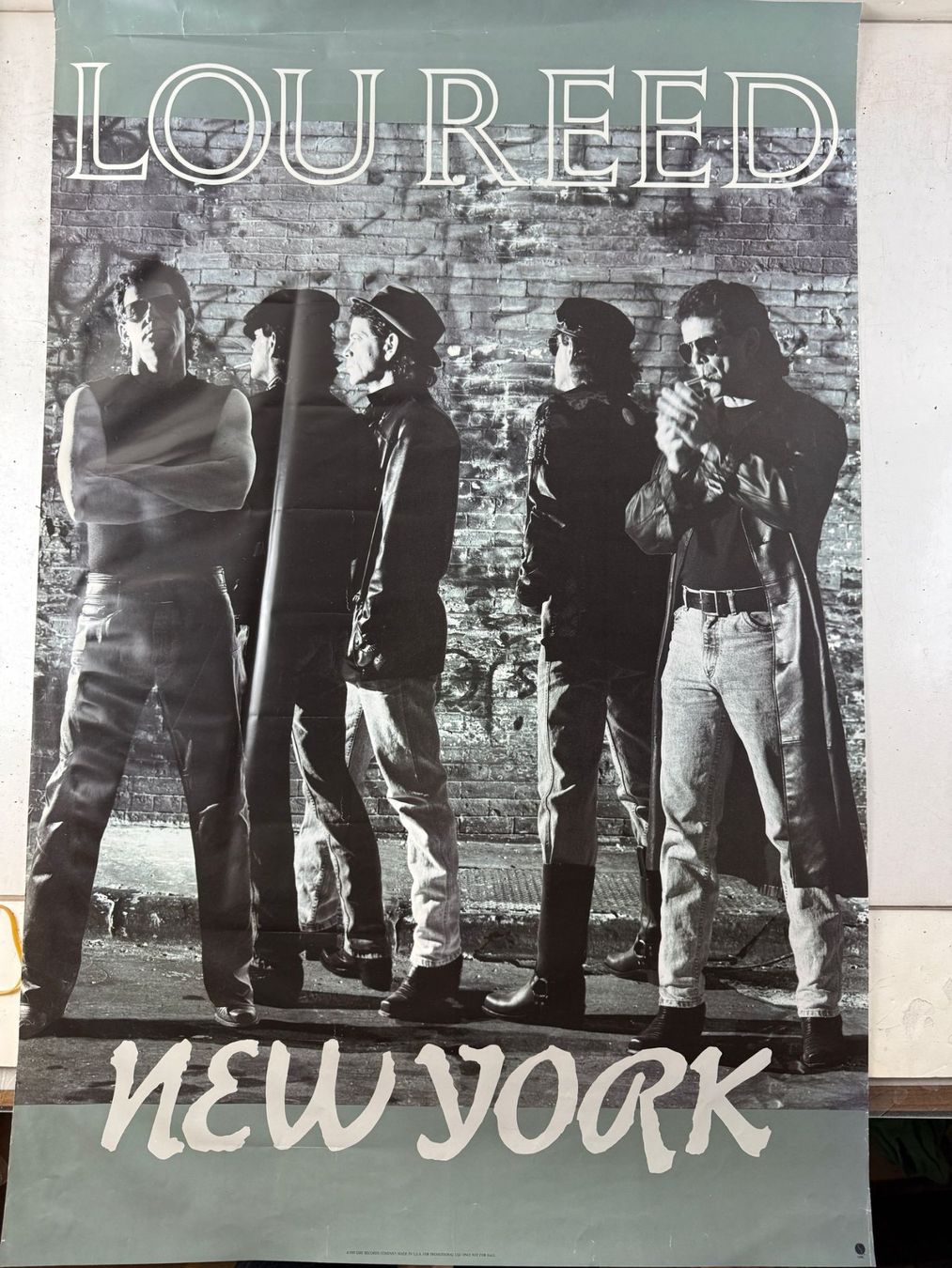 Poster & Bilder: Lou Reed New York Poster – Gebraucht aus Schaffhausen von