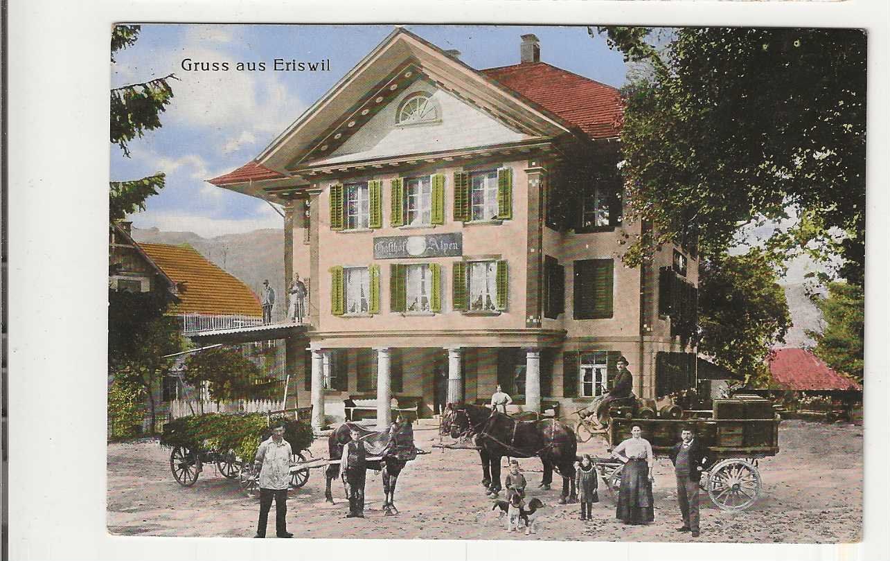 Cartoline postali: Eriswil, 1907 – Usato da Spiez venduto da Niesen20