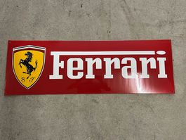 Emaille-Schild Ferrari für Sammler/Liebhaber