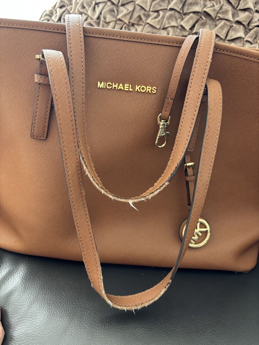 Borse da donna: Michael Kors Shopper Tasche in Cognac – Usato da Rothenburg venduto da Momo1302 4