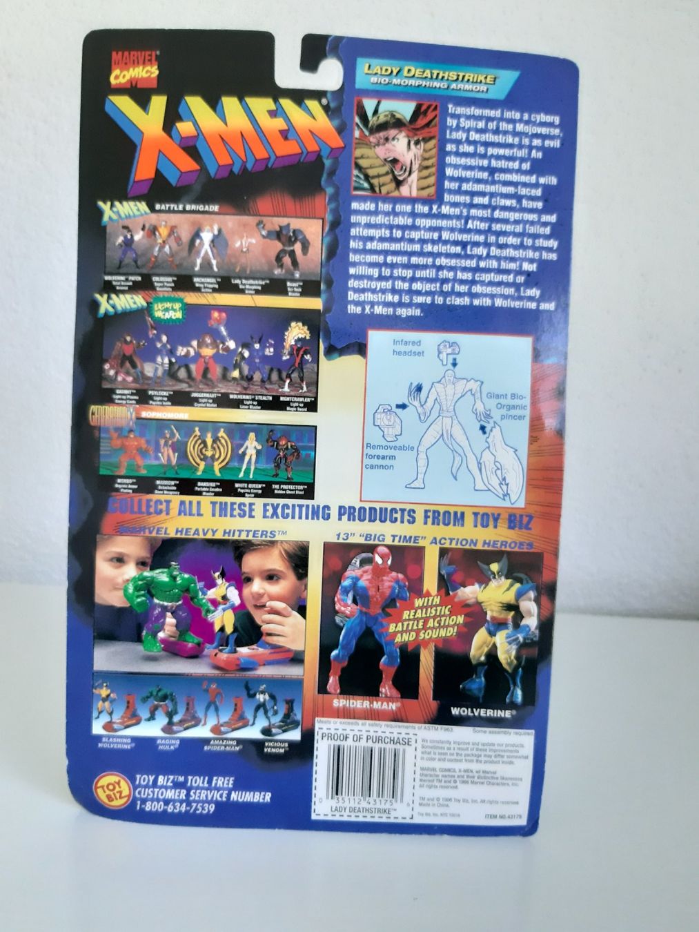 Marvel Figuren: X Men Lady Death Action Figure 1996 Marvel Comics – Neu und originalverpackt aus Buchs SG von Bray_Law 2