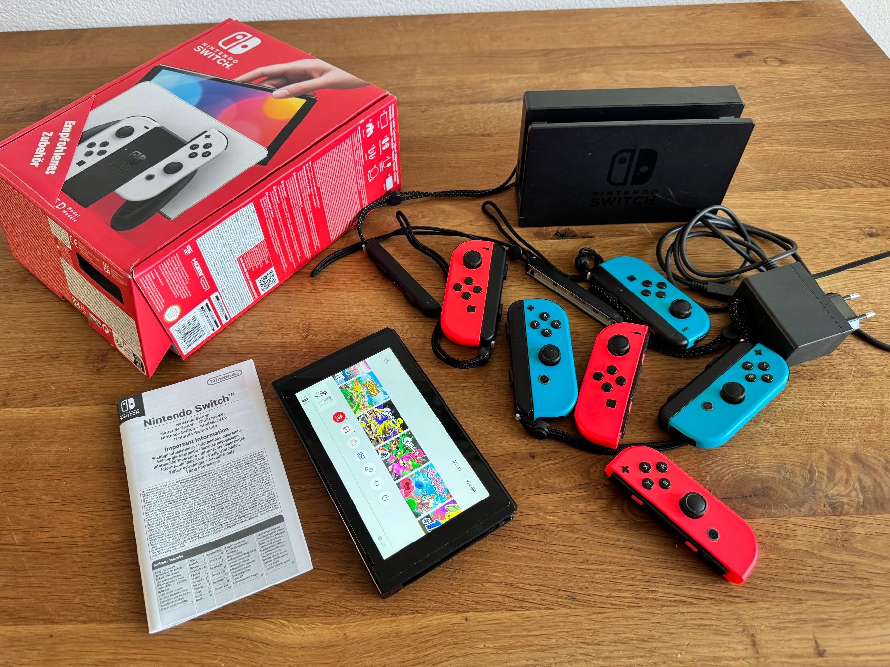 Nintendo Konsolen: Nintendo Switch mit Zubehör – Gebraucht aus frauenfeld von tia01 4