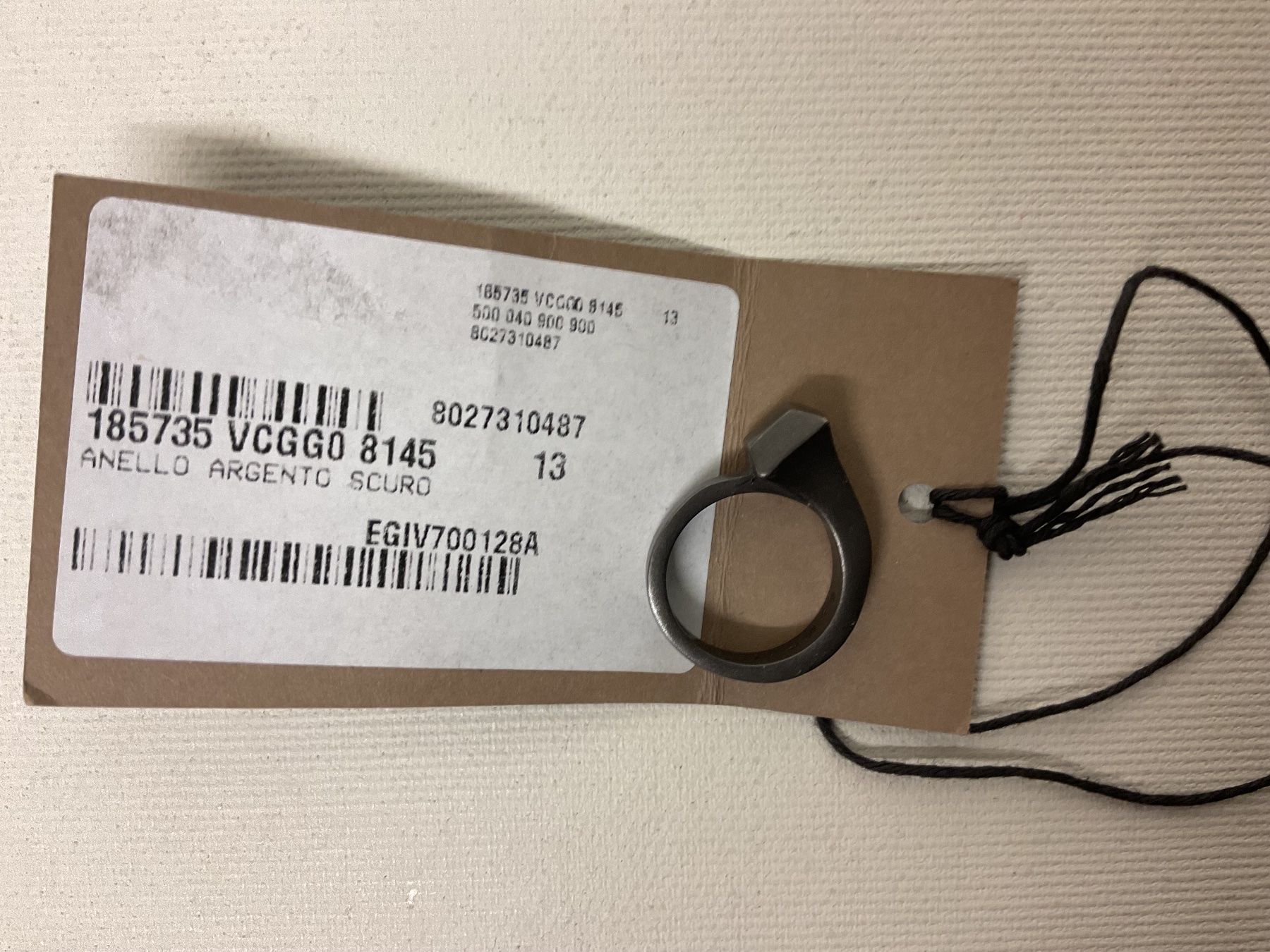 Bottega Veneta Anelli: Bottega Veneta Fingerring, Nagel, Silber – Usato da Zürich venduto da -Panoptikum- 7