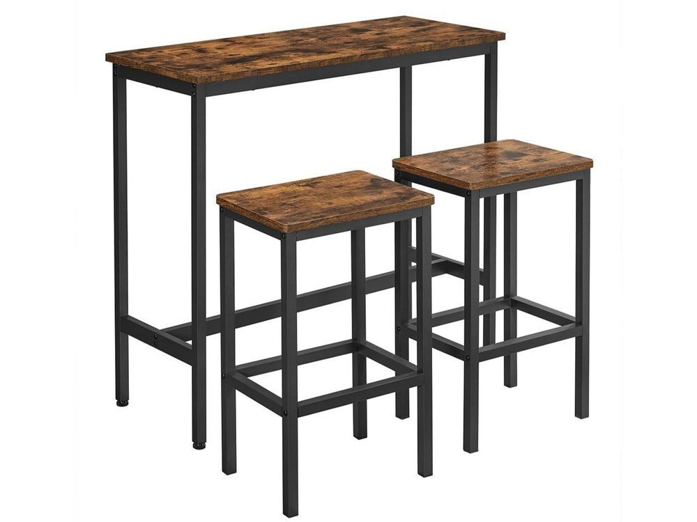 Tavoli: Essgruppe Bartisch Set Tisch 100x40 mit 2 JOLIE – Nuovo e nell'imballaggio originale da Lachen SZ venduto da MAMORU-MOEBEL