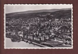 NEUCHÂTEL vu d'avion - 1950