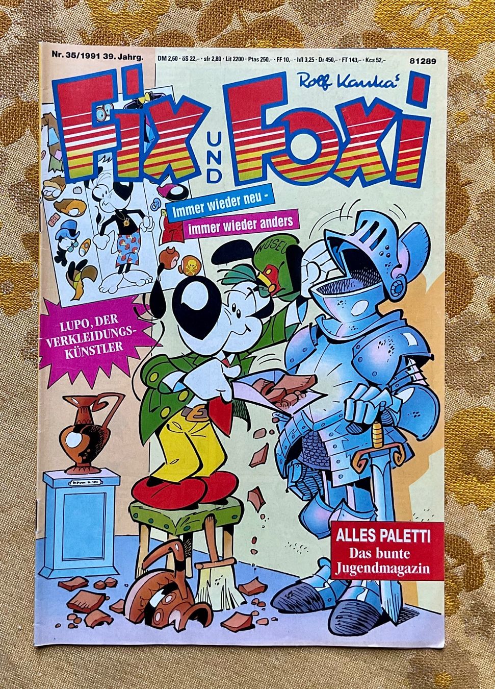 Fumetti: Fix und Foxi Heft Nr 35 von 1991 – Usato da Endingen venduto da nathan05