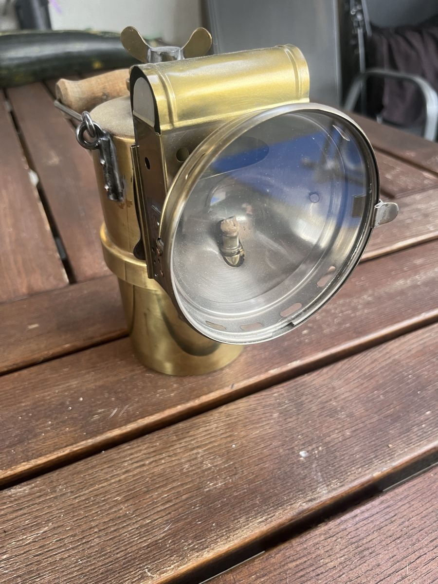 Lampade: Karbidlampe – Nuovo (secondo la descrizione) da Geuensee venduto da zepfli 1