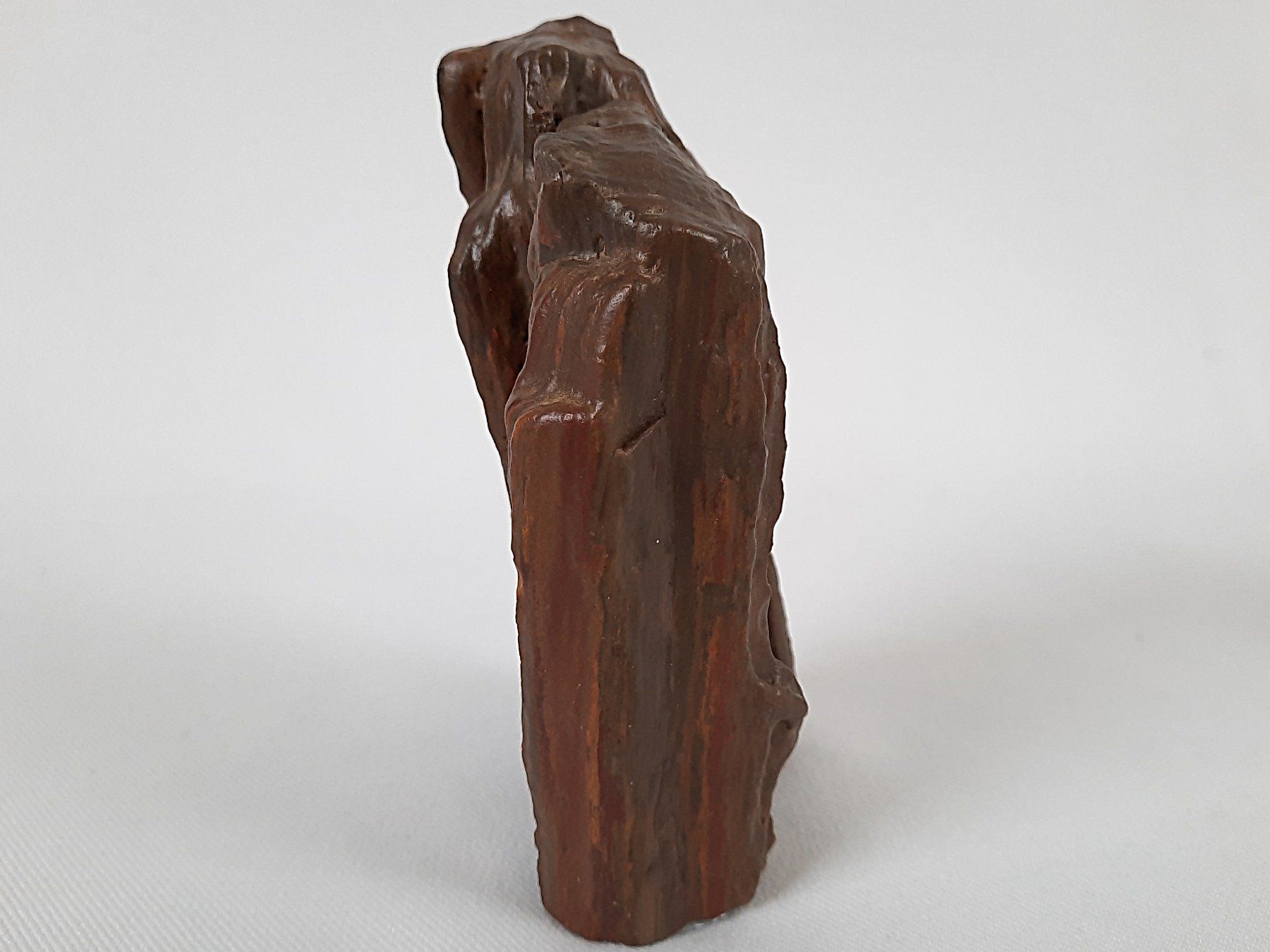 Minerali & Pietre curative: Fossiles Holz und Selenit-Turm – Usato da Beinwil am See venduto da Restwert_Beinwil 3