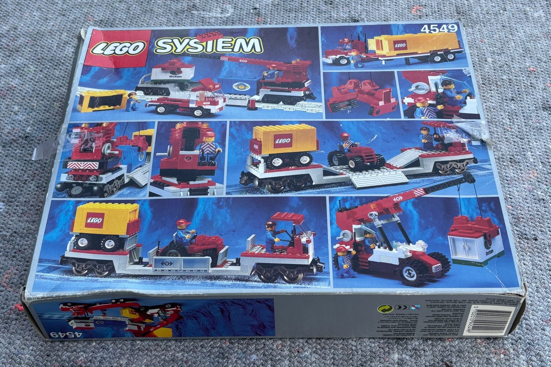 Lego Giocattoli: Lego 4549 Container double Stack Eisenbahn 9 V mit OVP – Nuovo e nell'imballaggio originale da Baar venduto da bricksandmore 7
