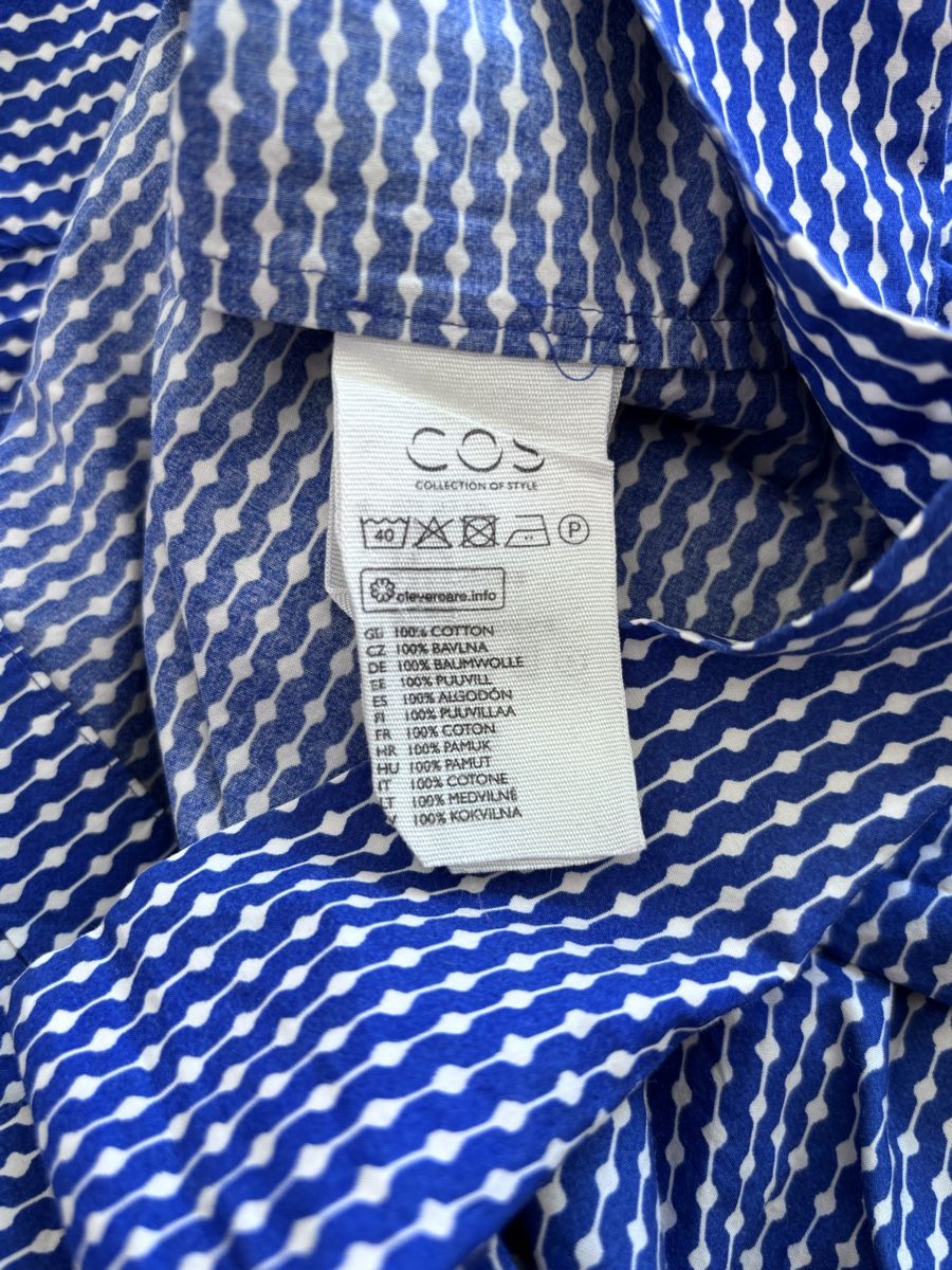 Cos Camicette: COS Chemisier bleu  / Blaue Bluse - 42 – Nuovo (secondo la descrizione) da Thalwil venduto da Salome89CH 4