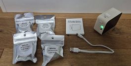 P15 Labelprinter inkl. 4 Etikettenrollen und Zubehör