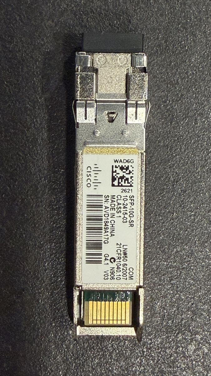 Cisco Unità & Adattatore: 10x Cisco SFP-10G-SR Modul – Usato da Arlesheim venduto da Thopas80 1