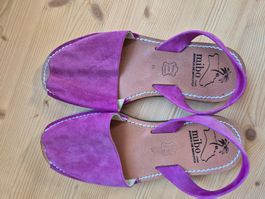 Echte Leder-Sandalen mibo aus Menorca, Gr. 41