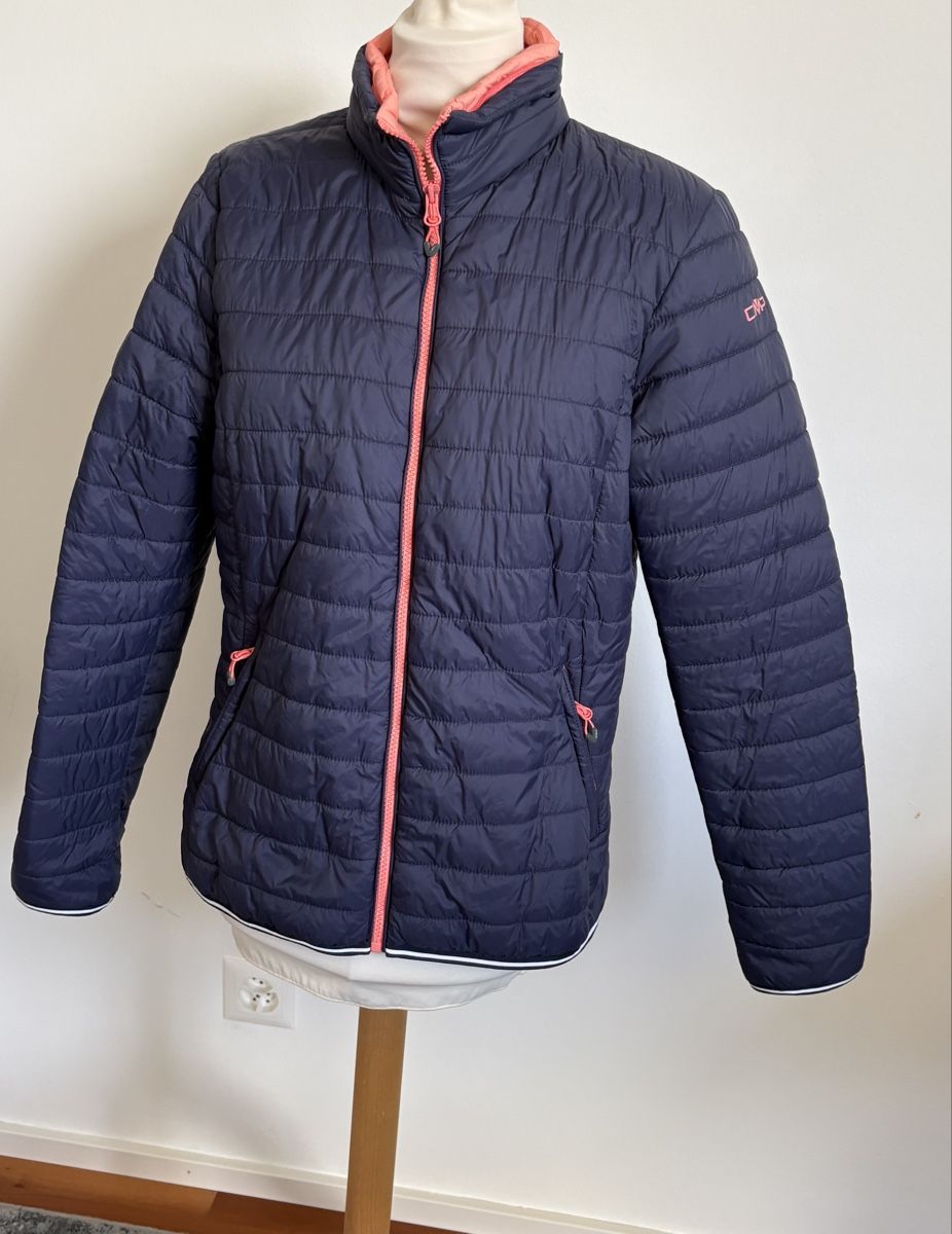 CMP Giacche: CMP Steppjacke Damen 40 Dunkelblau Lachs  – Usato da Rheinfelden venduto da nad_6hrl
