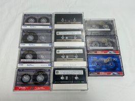 Cassettes audio TDK divers