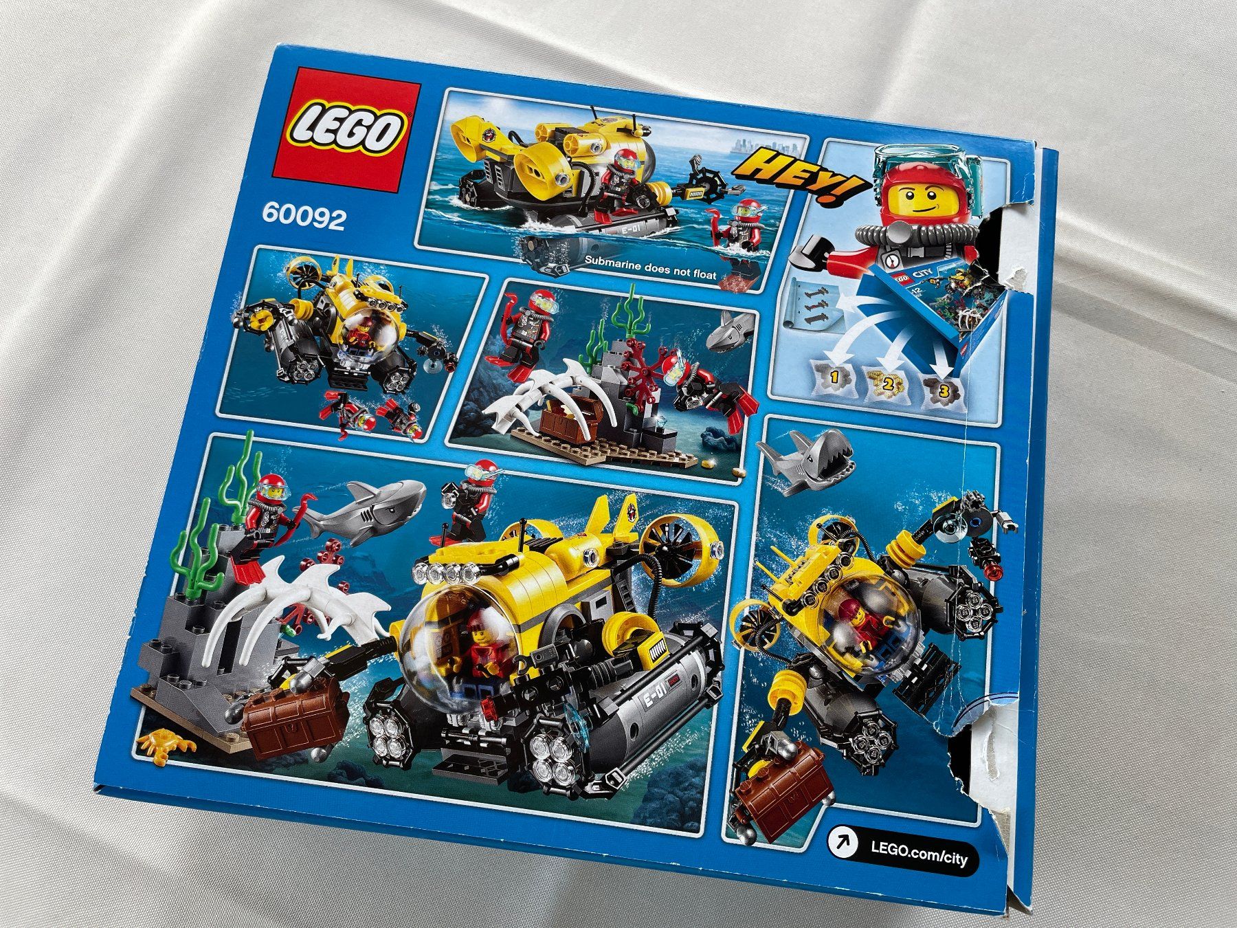Lego Kit di costruzioni: Lego City 60092 - Tiefsee U-Boot – Usato da Buchs AG venduto da Aentli 1