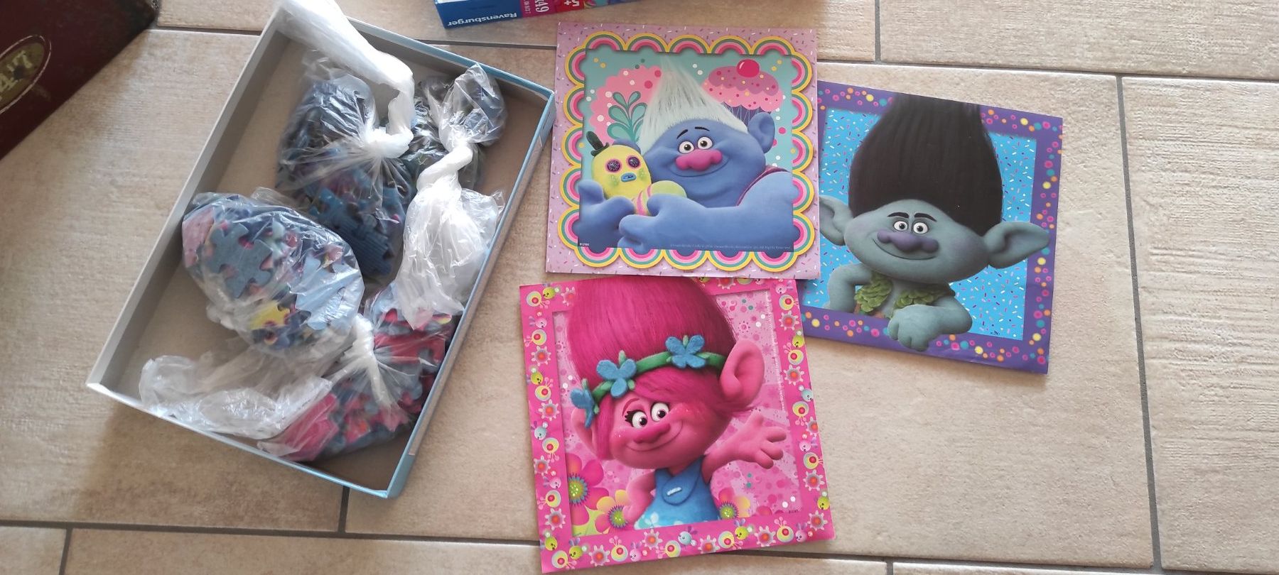 Ravensburger Puzzles: Puzzle Ravensburger Trolls / 3 x 49 Teile/ ab Alter 5+ – Gebraucht aus Zollbrück von Turner5 2
