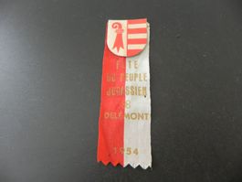 Vieille Insigne - Fête du Peuple Jurassien Delémont 1954