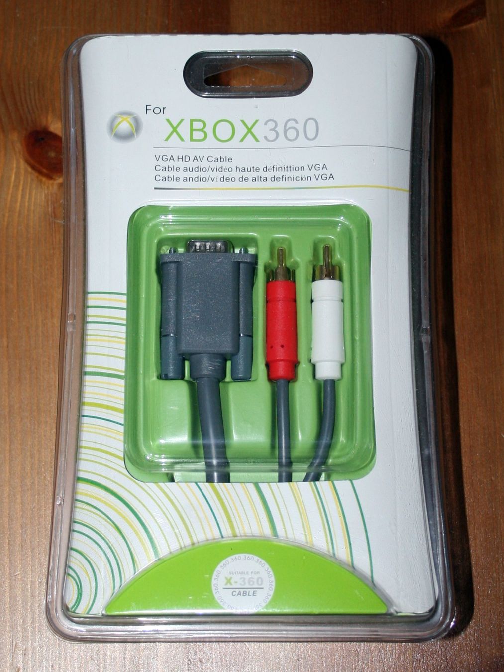 Microsoft Console: VGA Kabel für Xbox 360 – Nuovo e nell'imballaggio originale da Münchenbuchsee venduto da Chaoo
