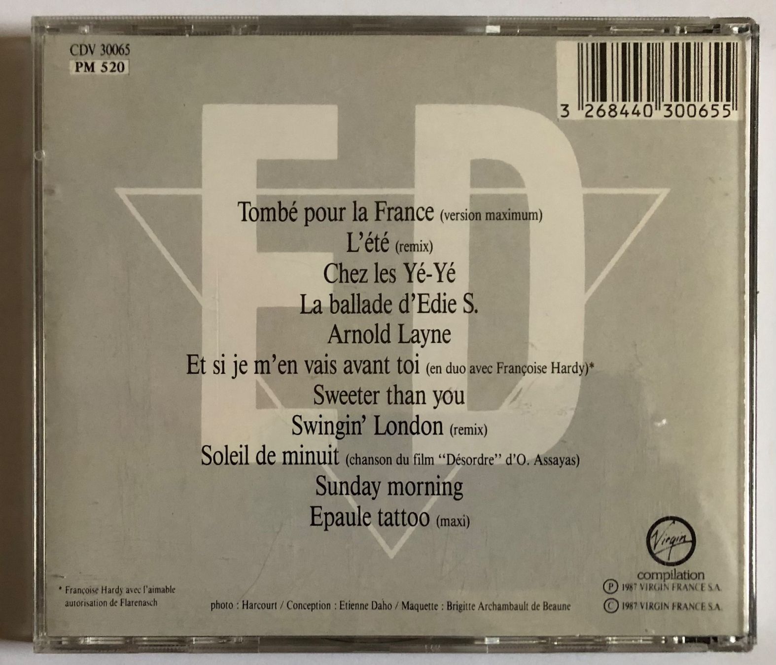 CD: ETIENNE DAHO - COLLECTION – Usato da Poliez-Pittet venduto da Newtown-Records 1