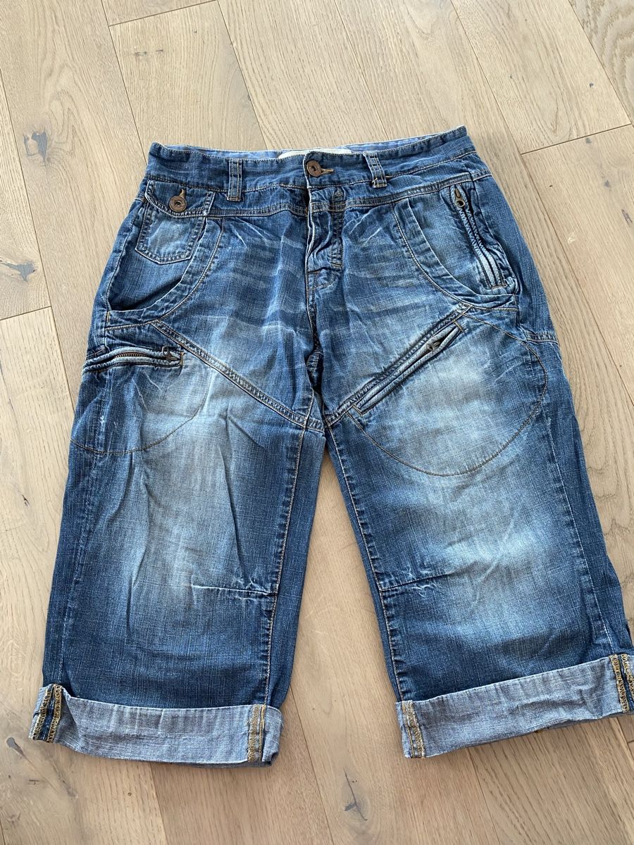 Pantaloni: 3/4 Jeans von Springfield Grösse 40 – Usato da Lachen/SZ venduto da Flower2