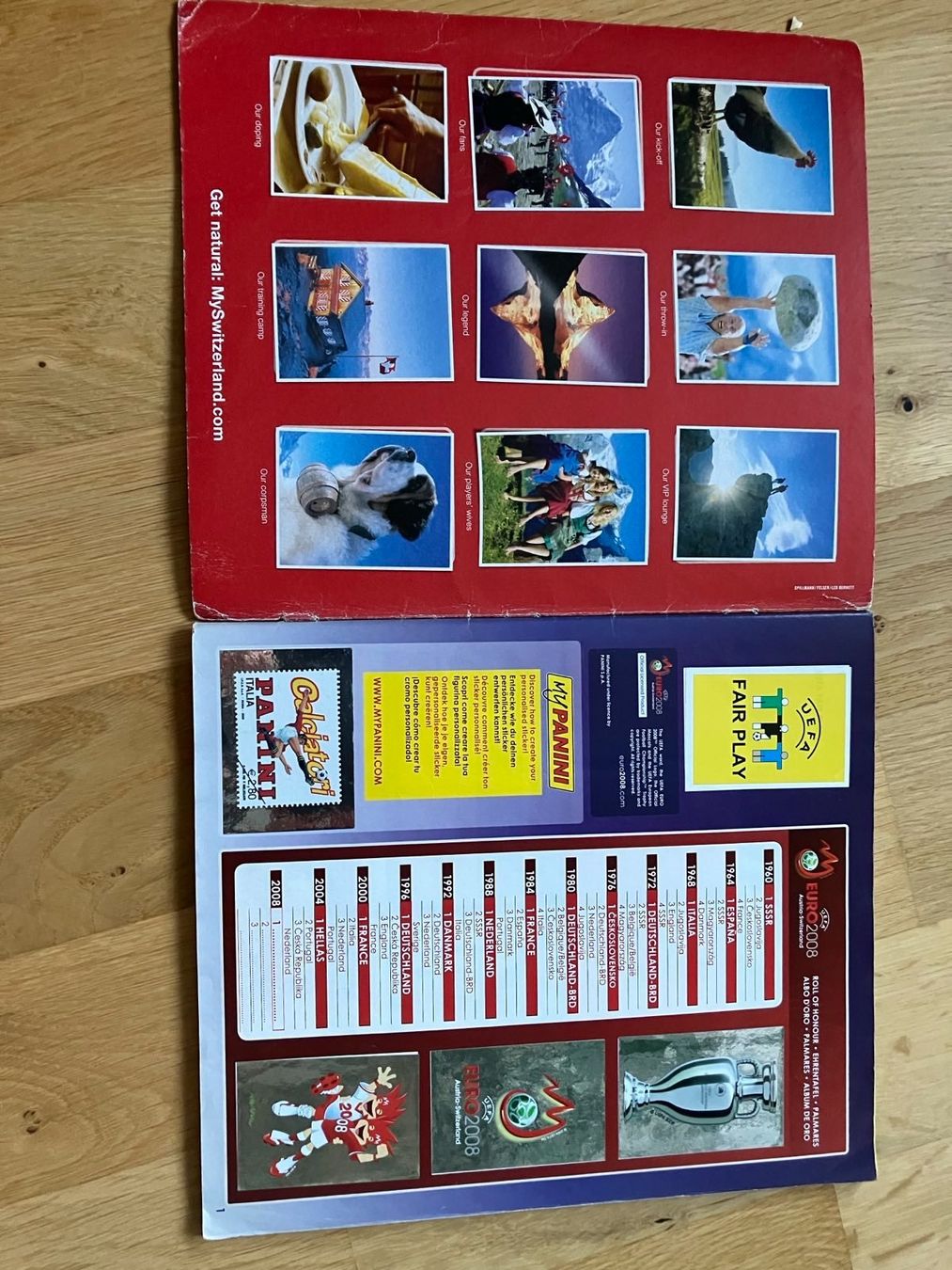 Panini Alben: Album Panini euro 2008 complet – Gebraucht aus Bern von luc_m569 1