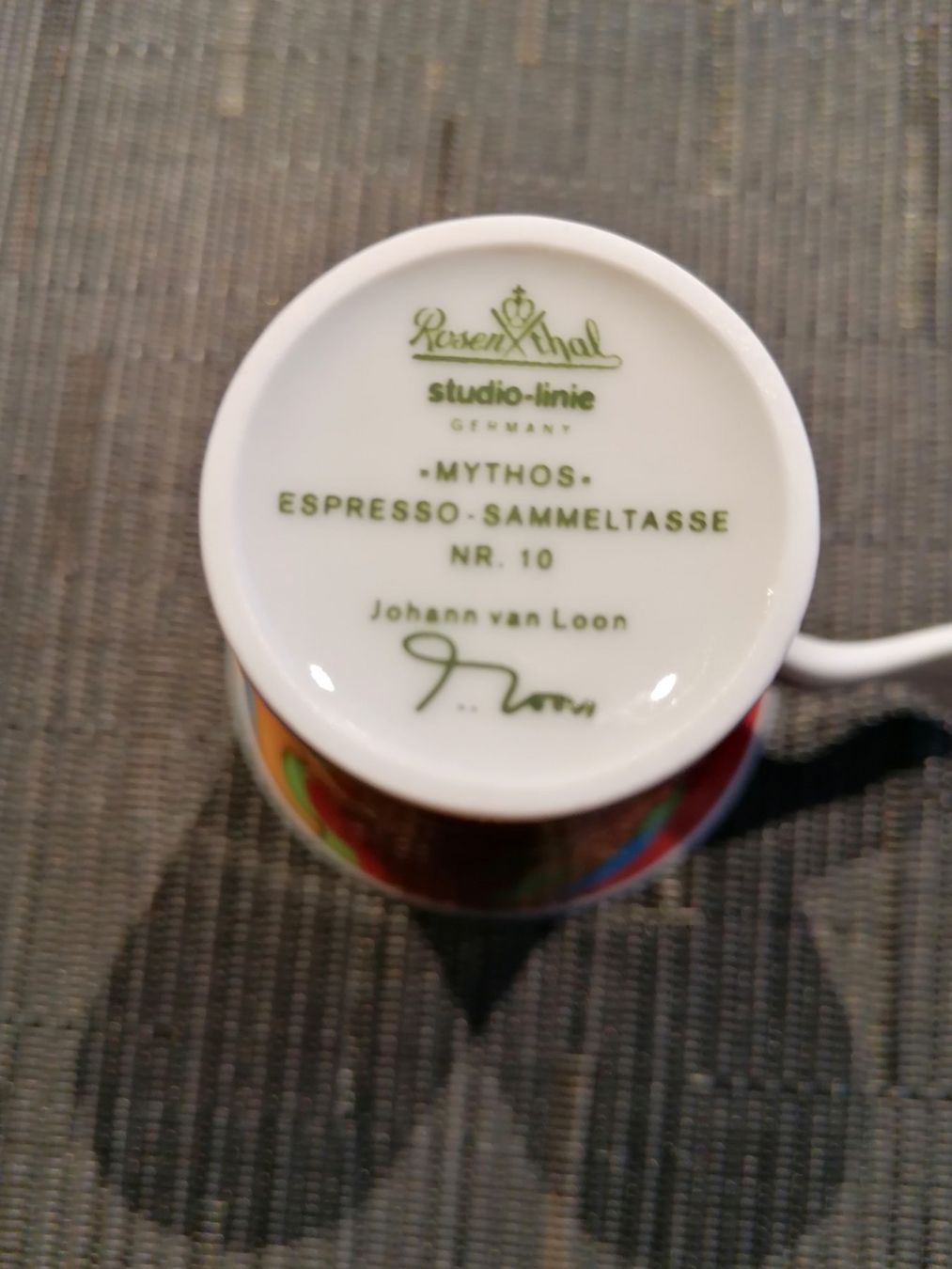 Rosenthal Tazze: 2-teilige Sammlertasse Versace "Mythos" Nr. 10, Rosenthal – Nuovo (secondo la descrizione) da Rudolfstetten venduto da Bubu25 2