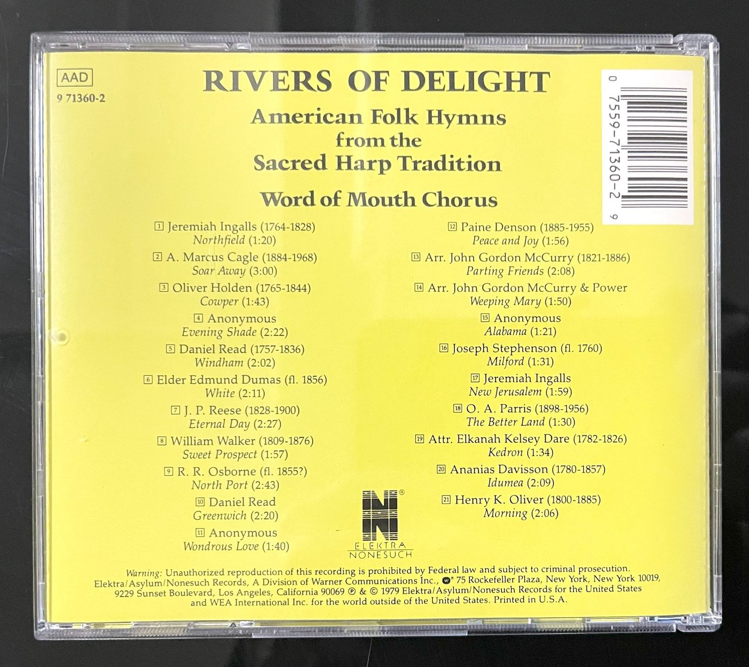 CD: RIVERS OF DELIGHT CD – Usato da Oftringen venduto da Vucki 1