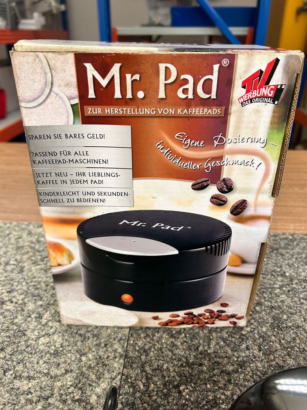 Elettrodomestici da cucina: (123) Mr.Pad Kaffee Pads selber herstellen – Nuovo (secondo la descrizione) da Malters venduto da DPHandel 2