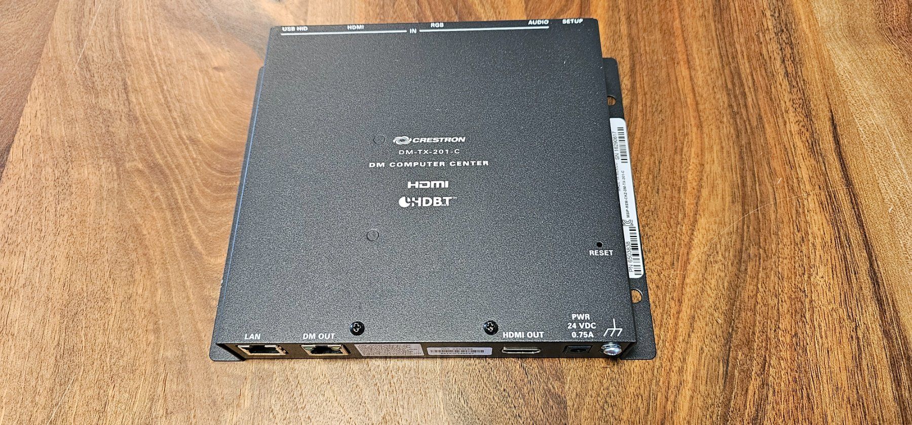Konverter: Crestron DM-TX-201C Digital Media Transmitter – Gebraucht aus Küttigen von FuturePlanet