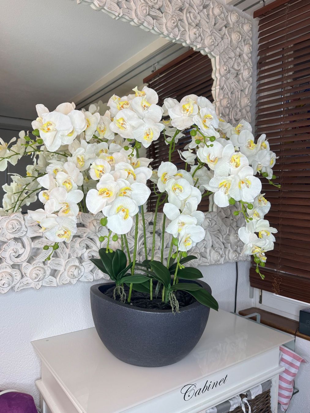 Tutte le decorazioni: Künstliche Orchideen mit Vase New – Nuovo (secondo la descrizione) da Zürich venduto da Privat4444 8