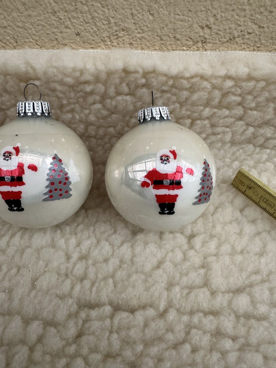 Tutte le decorazioni: Vintage Weihnachtsmann Glaskugel  – Usato da Oberentfelden venduto da vilibrand 3