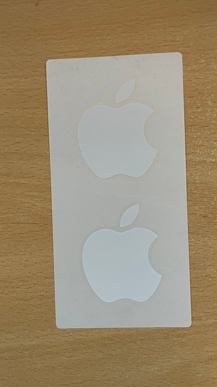 Sticker: Original Apple Sticker Aufkleber Set weiss – Nuovo (secondo la descrizione) da Glattfelden venduto da cybermaxx