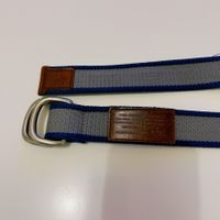 Sports Casual Belt - Blue Grey