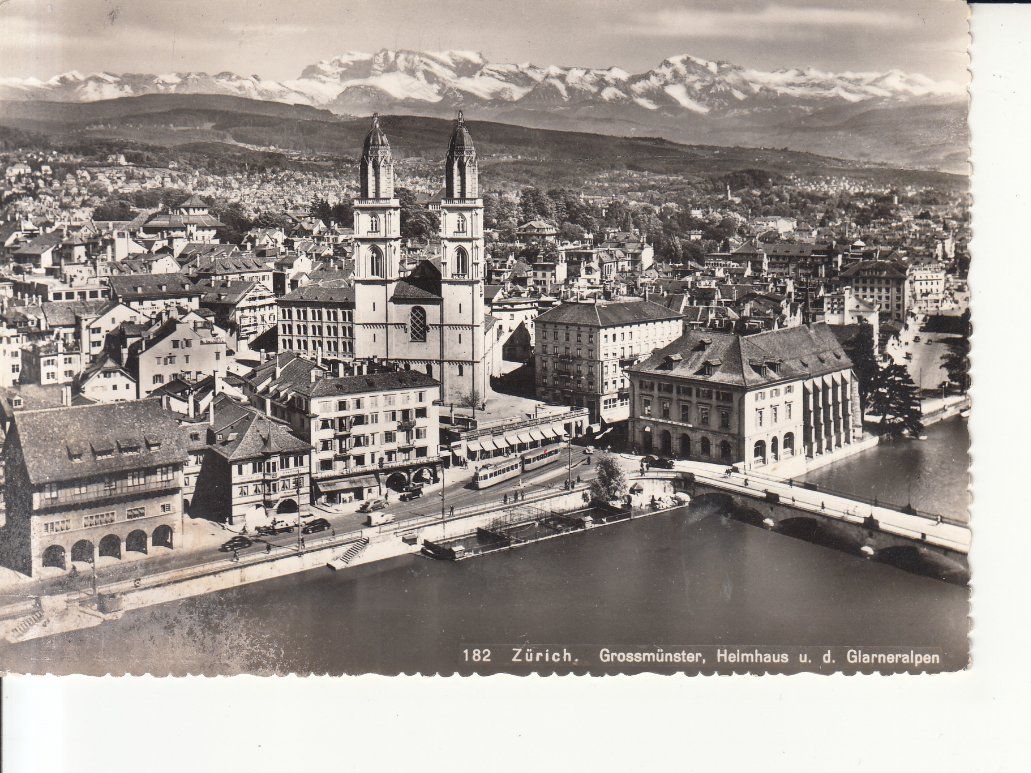 Cartoline postali: Zürich 1962 – Usato da Bürglen TG venduto da StampGraf